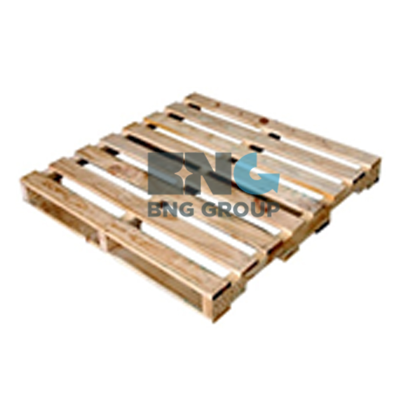 PALLET GỖ:  1100mm  X 1100mm  X 120mm